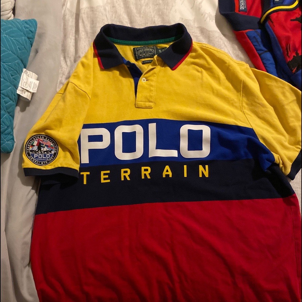 2 polo by Ralph Lauren polo style shirts
